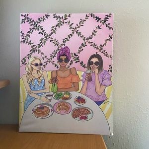 Canvas wall decor